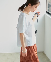 ROPE'（ロペ）の「【洗える】ライトフォルム袖カットソー（Tシャツ/カットソー・レディース）」