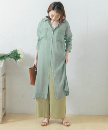 URBAN RESEARCH ROSSO | サイドスリットシアーワンピース(ワンピース)