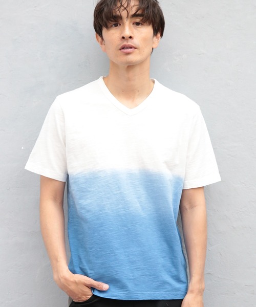 スラブ天竺グラデーションtシャツ Tシャツ カットソー Union Station ユニオンステーション のファッション通販 Zozotown