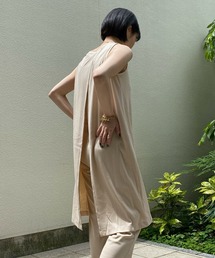 DouDou | 【WEB限定】ノースリロングプルオーバー＋ワイドパンツ(セットアップ)