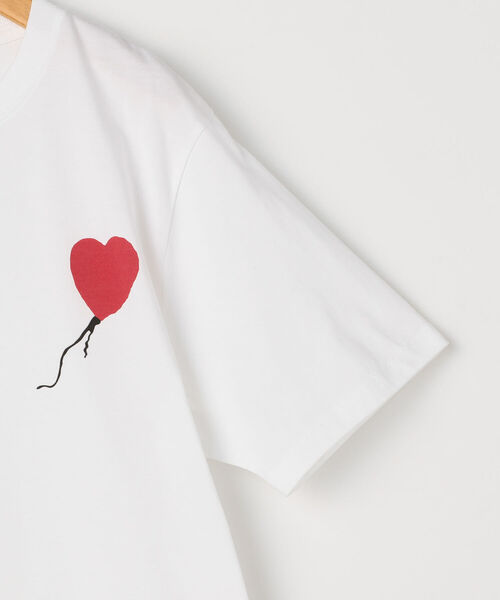 GLOSTER（グロスター）の「【8BALL/エイトボール】Banksy tee バンクシーTシャツ（Tシャツ/カットソー・メンズ・オフホワイト/キナリ/アイボリー/ホワイト系その他・MEDIUM/LARGE）」の5枚目の写真