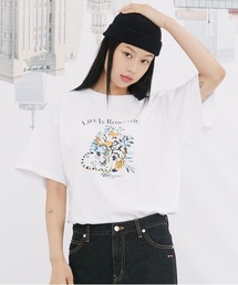 【ROMANTIC CROWN】AMUR TIGER TEE / ロマンティッククラウン アムール タイガー グラフィック Tシャツ