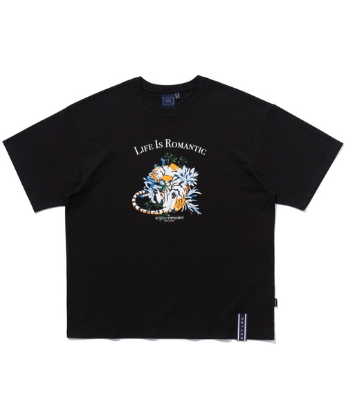 ★ROMANTIC CROWN★送料込み★韓国★BLAZE REEL TIGER TEE SHIRT ROMANTICCROWN