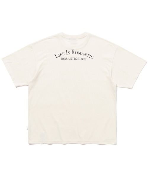 ROMANTIC CROWN（ロマンティッククラウン）の「【ROMANTIC CROWN】AMUR TIGER TEE / ロマンティッククラウン アムール タイガー グラフィック Tシャツ（Tシャツ/カットソー・メンズ・ブラック/ホワイト/オートミール・SMALL/LARGE/X-LARGE/MEDIUM）」の7枚目の写真