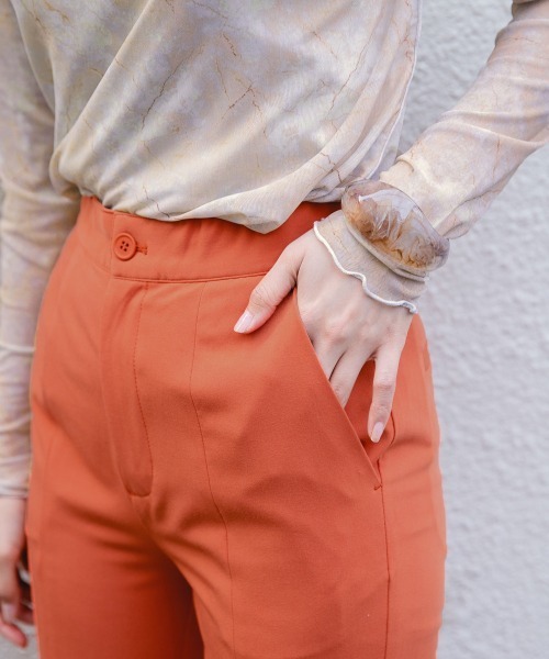 JEANASIS(ジーナシス)の「クリアフトバングル/947633(バングル/リストバンド・レディース・クリア/ブラウン系その他/ブルー系その他・FREE)」の2枚目の写真