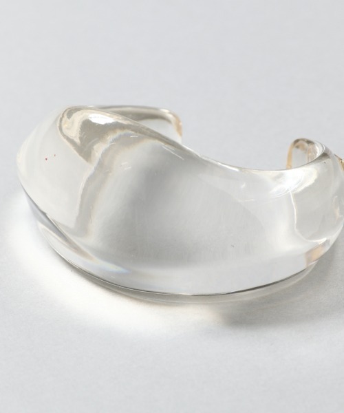 JEANASIS(ジーナシス)の「クリアフトバングル/947633(バングル/リストバンド・レディース・クリア/ブラウン系その他/ブルー系その他・FREE)」の3枚目の写真