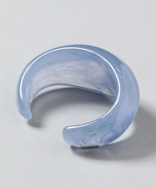 JEANASIS(ジーナシス)の「クリアフトバングル/947633(バングル/リストバンド・レディース・クリア/ブラウン系その他/ブルー系その他・FREE)」の4枚目の写真