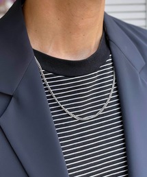 Genri（ゲンリ）の「Genri/plane chain NECKLACE_gri-N-002 チェーンネックレス（ネックレス）」