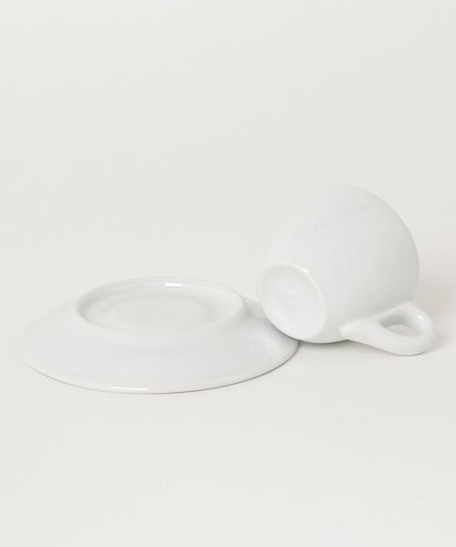 Maison Kitsune（メゾンキツネ）の「CUP&SAUCER SMALL（食器・メンズ・ホワイト・S）」の3枚目の写真