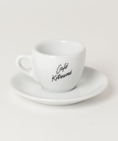 Maison Kitsune（メゾンキツネ）の「CUP&SAUCER SMALL（食器・メンズ・ホワイト・S）」の5枚目の写真