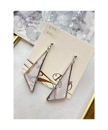 【零-Rei-】瞬きシリーズ 大ぶりトライアングルピアス(MA)