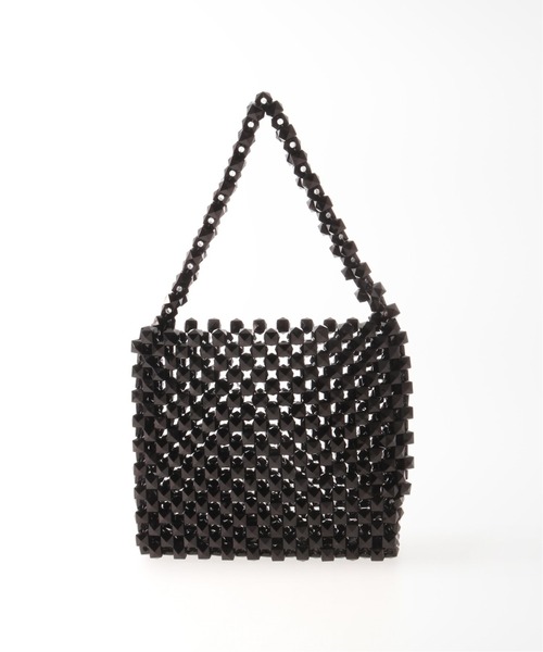 Charles Chaton（シャルルシャトン）の「GO BAG HOME black beads bag（ショルダーバッグ・レディース・ブラック・FREE）」の4枚目の写真
