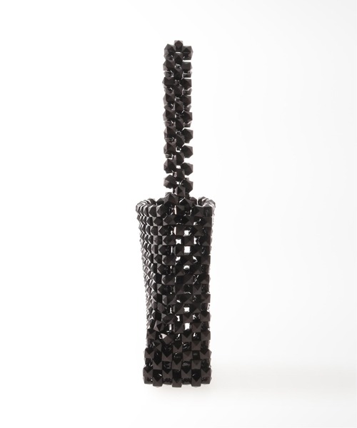 Charles Chaton（シャルルシャトン）の「GO BAG HOME black beads bag（ショルダーバッグ・レディース・ブラック・FREE）」の5枚目の写真
