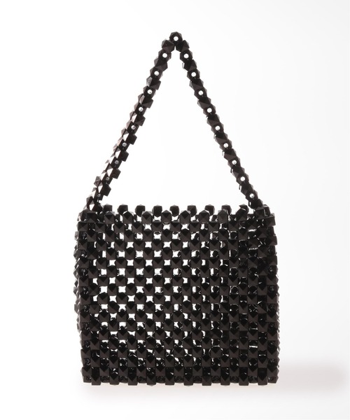 Charles Chaton（シャルルシャトン）の「GO BAG HOME black beads bag（ショルダーバッグ・レディース・ブラック・FREE）」の6枚目の写真
