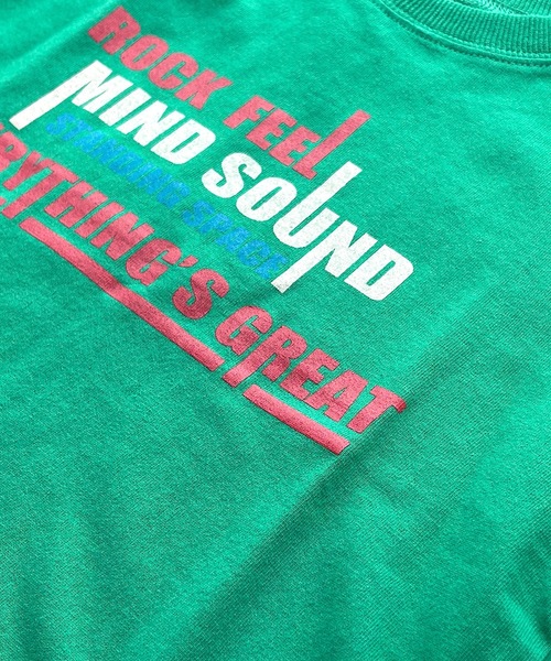 Life Support Products（ライフサポートプロダクツ）の「ワイドプリントTシャツ（80～150cm）（Tシャツ/カットソー・キッズ・ホワイト/グリーン/オレンジ/チャコール・90/100/110/80/95/120/130/140/150）」の6枚目の写真