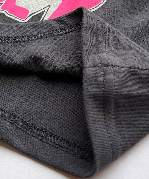 Life Support Products（ライフサポートプロダクツ）の「ワイドプリントTシャツ（80～150cm）（Tシャツ/カットソー・キッズ・ホワイト/グリーン/オレンジ/チャコール・90/100/110/80/95/120/130/140/150）」の5枚目の写真