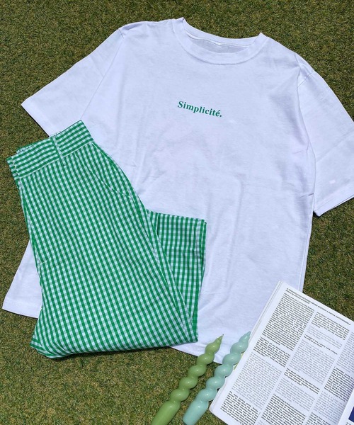 WC（ダブル シー）の「シンプルロゴT（Tシャツ/カットソー・レディース・イエロー/ホワイト/ブラック・FREE）」の2枚目の写真