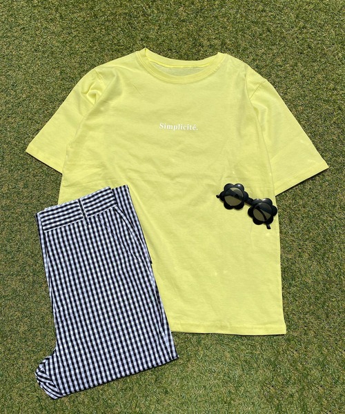 WC（ダブル シー）の「シンプルロゴT（Tシャツ/カットソー・レディース・イエロー/ホワイト/ブラック・FREE）」の3枚目の写真