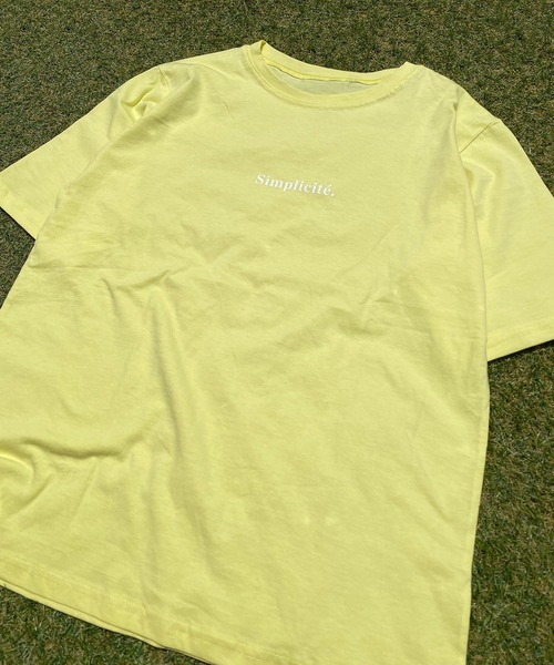 WC（ダブル シー）の「シンプルロゴT（Tシャツ/カットソー・レディース・イエロー/ホワイト/ブラック・FREE）」の4枚目の写真