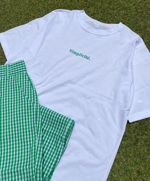 WC（ダブル シー）の「シンプルロゴT（Tシャツ/カットソー・レディース・イエロー/ホワイト/ブラック・FREE）」の5枚目の写真