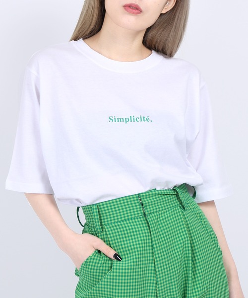 WC（ダブル シー）の「シンプルロゴT（Tシャツ/カットソー・レディース・イエロー/ホワイト/ブラック・FREE）」の8枚目の写真