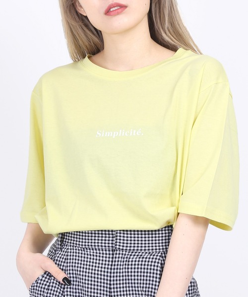 WC（ダブル シー）の「シンプルロゴT（Tシャツ/カットソー・レディース・イエロー/ホワイト/ブラック・FREE）」の12枚目の写真