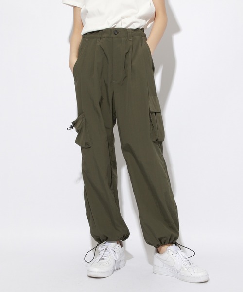 PBLIM（ページボーイリム）の「【PAGEBOYLIM】ワークパンツ（その他パンツ・レディース・ブラック/カーキ・MEDIUM/LARGE）」の2枚目の写真