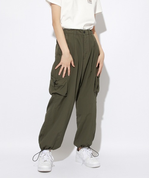 PBLIM（ページボーイリム）の「【PAGEBOYLIM】ワークパンツ（その他パンツ・レディース・ブラック/カーキ・MEDIUM/LARGE）」の3枚目の写真