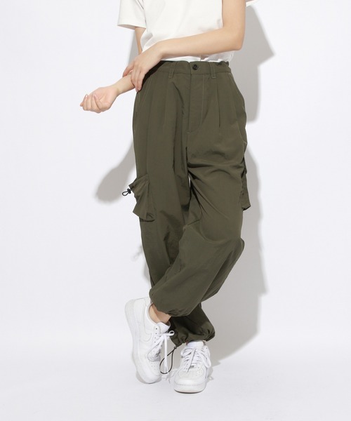 PBLIM（ページボーイリム）の「【PAGEBOYLIM】ワークパンツ（その他パンツ・レディース・ブラック/カーキ・MEDIUM/LARGE）」の8枚目の写真