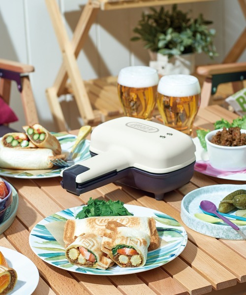 Toffy（トフィー）の「【Toffy/トフィー】 ハーフホットサンドメーカー（キッチン家電・レディース・ホワイト/ピンク/アクア/イエロー・FREE）」の13枚目の写真