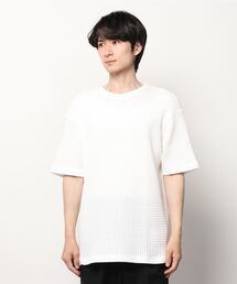 SEAGREEN(シーグリーン) BIG WAFFLE T-shirt