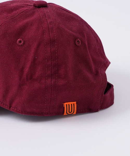 UNIVERSAL OVERALL（ユニバーサルオーバーオール）の「【KIDS】【UNIVERSAL OVERALL×CIAOPANIC TYPY】ツイルキャップ（キャップ・キッズ・ベージュ/ボルドー・ONE SIZE）」の5枚目の写真