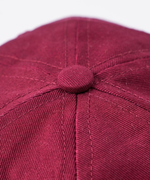 UNIVERSAL OVERALL（ユニバーサルオーバーオール）の「【KIDS】【UNIVERSAL OVERALL×CIAOPANIC TYPY】ツイルキャップ（キャップ・キッズ・ベージュ/ボルドー・ONE SIZE）」の8枚目の写真