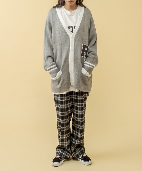 RASVOA(ラスボア)の「RJレタードカーディガン(カーディガン/ボレロ・レディース・グレー/ブラック・FREE)」の7枚目の写真