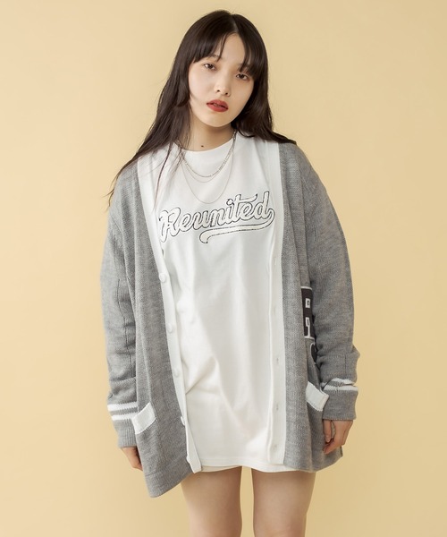 RASVOA(ラスボア)の「RJレタードカーディガン(カーディガン/ボレロ・レディース・グレー/ブラック・FREE)」の18枚目の写真