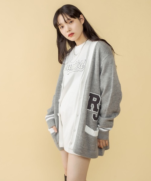 RASVOA(ラスボア)の「RJレタードカーディガン(カーディガン/ボレロ・レディース・グレー/ブラック・FREE)」の19枚目の写真