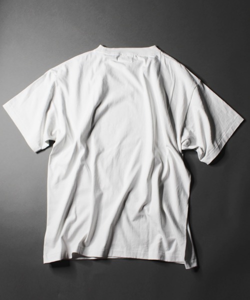 9090（ナインティナインティ）の「F-LAGSTUF-F×9090/フラグスタフ×ナインティ―ナインティ―/ガールイラストTシャツ（Tシャツ/カットソー・メンズ・ホワイト/ブラック・MEDIUM/X-LARGE/LARGE）」の7枚目の写真