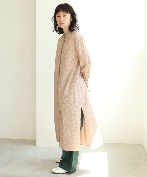 セール Flowerプリント シャツワンピース シャツワンピース Yuni ユニ のファッション通販 Zozotown