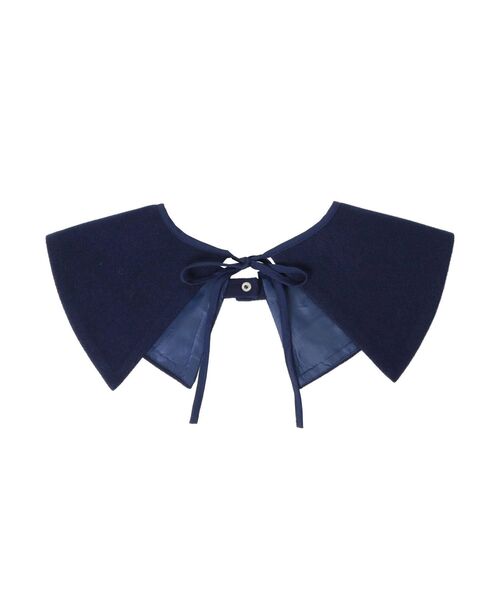 merry jenny（メリージェニー）の「バックリボンcollar（付け襟・レディース・アイボリー/ブラック/ネイビー・FREE）」の16枚目の写真