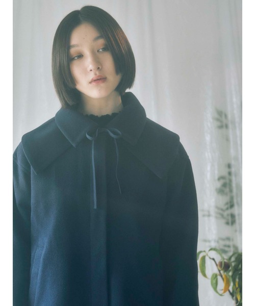 merry jenny（メリージェニー）の「バックリボンcollar（付け襟・レディース・アイボリー/ブラック/ネイビー・FREE）」の19枚目の写真