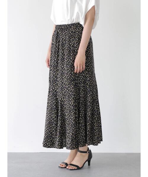 AMERICAN HOLIC（アメリカンホリック）の「ジグザグ切り替えティアードスカート2（スカート・レディース・その他14・M/L）」の3枚目の写真