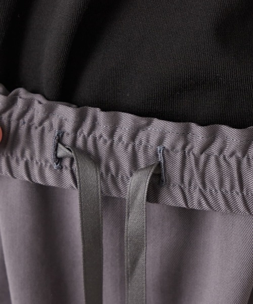 RIVE DROITE（リヴドロワ）の「軽やかで上品な素材が女性らしさを演出　ツイルロングスカート（スカート・レディース・ベージュ/チャコールグレー・36/38）」の11枚目の写真