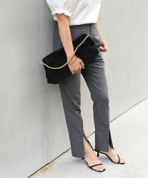 【CINOH/チノ】 SLIT パンツ