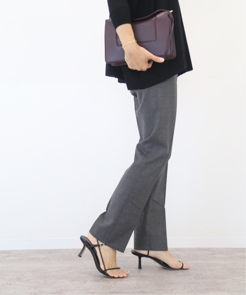 CINOH（チノ）の「【CINOH/チノ】 SLIT パンツ（その他パンツ・レディース・チャコールグレー・34/38/36）」の18枚目の写真