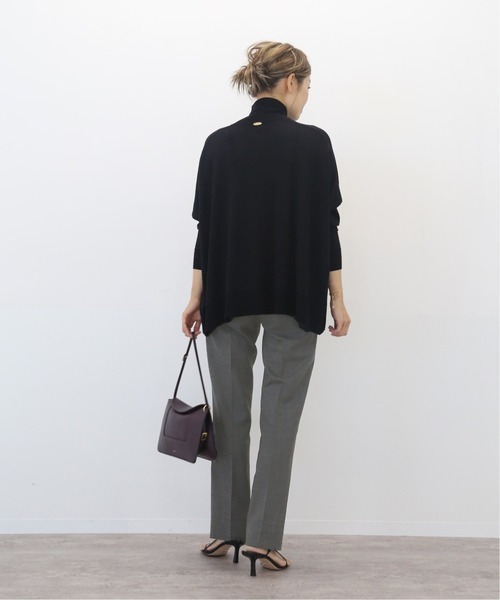 CINOH（チノ）の「【CINOH/チノ】 SLIT パンツ（その他パンツ・レディース・チャコールグレー・34/38/36）」の3枚目の写真