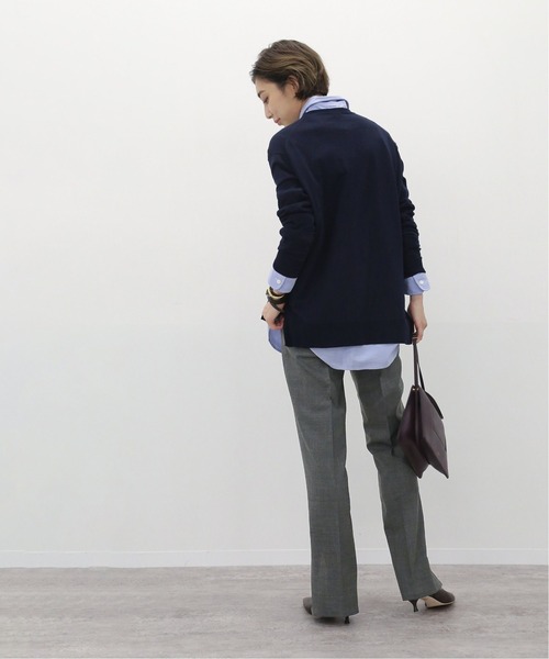 CINOH（チノ）の「【CINOH/チノ】 SLIT パンツ（その他パンツ・レディース・チャコールグレー・34/38/36）」の20枚目の写真