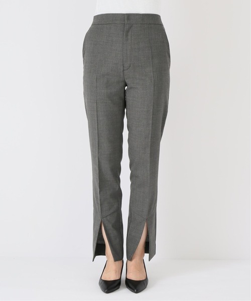 CINOH（チノ）の「【CINOH/チノ】 SLIT パンツ（その他パンツ・レディース・チャコールグレー・34/38/36）」の11枚目の写真