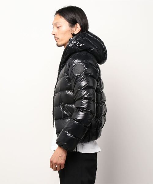HYDROGEN(ハイドロゲン)の「《HYDROGEN/ハイドロゲン》ダウンジャケット/BLACK CAMO JACKET(ダウンジャケット/コート・メンズ・ブラック系その他・46/48/50/52/54/44/56)」の4枚目の写真