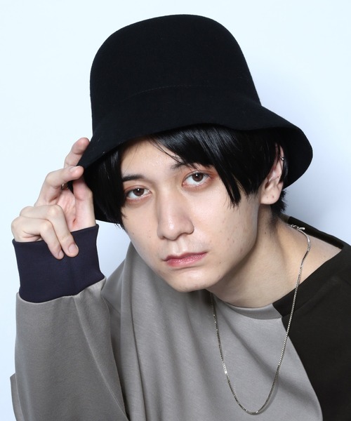 HARE（ハレ）の「フェルトバケットハット(HARE)（ハット・メンズ・ブラック・FREE）」の9枚目の写真