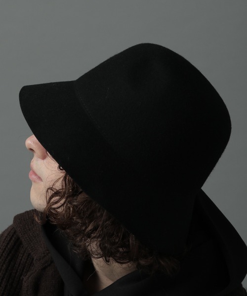HARE（ハレ）の「フェルトバケットハット(HARE)（ハット・メンズ・ブラック・FREE）」の12枚目の写真